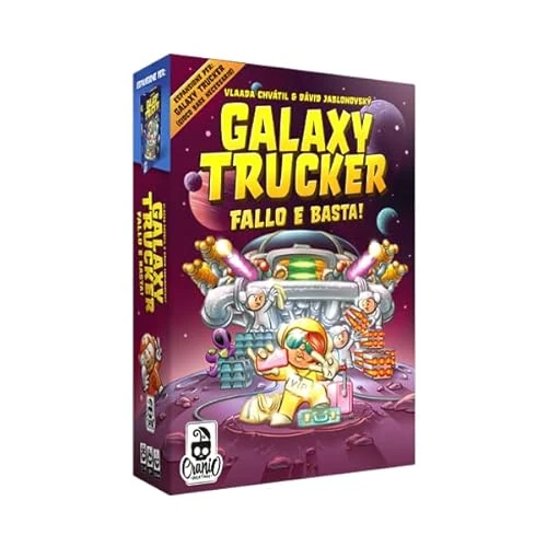 Cranio Creations - Galaxy Trucker, po prostu zrób to! - Zasznuruj paski na nowe przygody! - 2-4 graczy, 30 min - gra rodzinna, wiek 8+ - rozszerzenie - edycja włoskojęzyczna