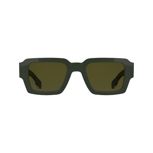 Offerta a tempo: Calvin Klein Men's Sunglasses CK25538S - Khaki with Solid Brown Lens - 0.00% da 73.59 € a 73.59 €