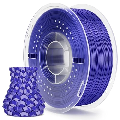 Zeitlich begrenztes Angebot: ELEGOO Silk PLA Filament 1.75mm Silk Blauviolett 1kg, Glänzendes Metallic 3D-Druckerfilament PLA Mit Hoher Maßhaltigkeit, 1KG Spule Für Die Meisten 3D Drucker von 17.99 € auf 15.29 € (15% Rabatt)