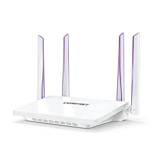 Offerta a tempo: COMFAST Router WiFi 6 AX3000 Dual Band con 4 Antenne, 4 Porte Gigabit Ethernet, Supporto Mesh, MU-MIMO/OFDMA, Sicurezza WPA3, Risparmio Energetico TWT, IPv6, Spina UE per Casa con Indicatore Segnale - 0.00% da 79.99 € a 79.99 €