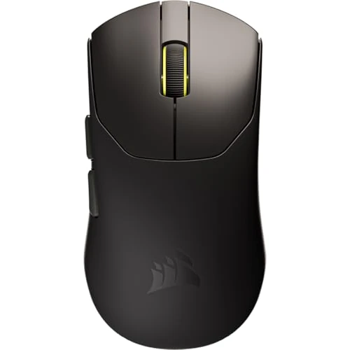 Corsair SABRE v2 PRO Ultraleggero Wireless FPS Mouse Gaming - 33.000 DPI, 36g di Peso, 8.000Hz Hyper-Polling, Interruttori Meccanici, Fino a 70 Ore di Durata della Batteria Wireless - Nero