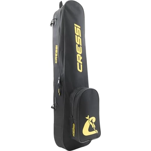 Limited-time offer: Cressi Helios Fins Backpack – Backpack for Freediving, Spearfishing and Snorkelling, a Practical, Durable and Organised Solution for Transporting Equipment, Black/Yellow, 60 L from 49.99 £ to 35.27 £ (save 29%)