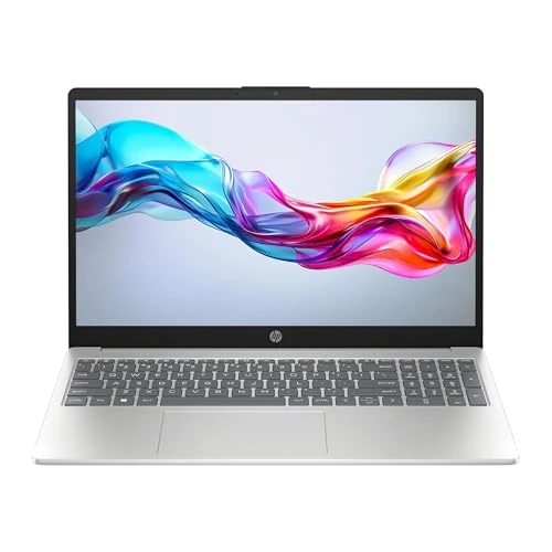 Offerta a tempo: HP Laptop 15-fd0016sl, PC Portatile 15", Display 15.6" FHD Antiriflesso, Notebook, Intel Core i3-N305, RAM 8GB, SSD 256GB, 720p TNR Privacy Cam, Windows 11, Computer Portatile, Bianco, QWERTY - 0% da 429.99 € a 429.99 €