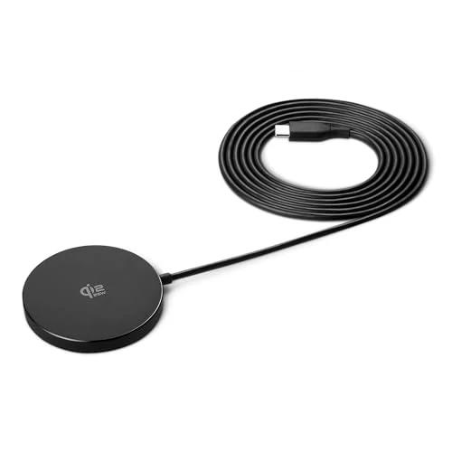Oferta limitada: Amazon Basics Base de Carga Inalámbrica de 25W con Qi2.2, Compatible con MagSafe para iPhone 17/16/15/14/13/12, Carga Magnética para Smartphones Android y Google, Color Negro (Adaptador no Incluido) de 15.99 € a 15.99 € (ahorro 0.00%)