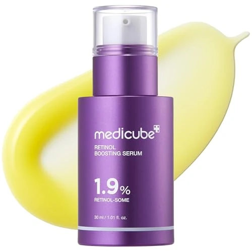 Zeitlich begrenztes Angebot: medicube Retinol Boosting Serum | Intensive Firming, Hydration & Plumping Care with Retinol, Peptides & Vitamins | Pore-Refining, Smooth Radiant Skin | Korean Skincare, 1.01 fl. Oz von 18.26 € auf 13.50 € (26% Rabatt)