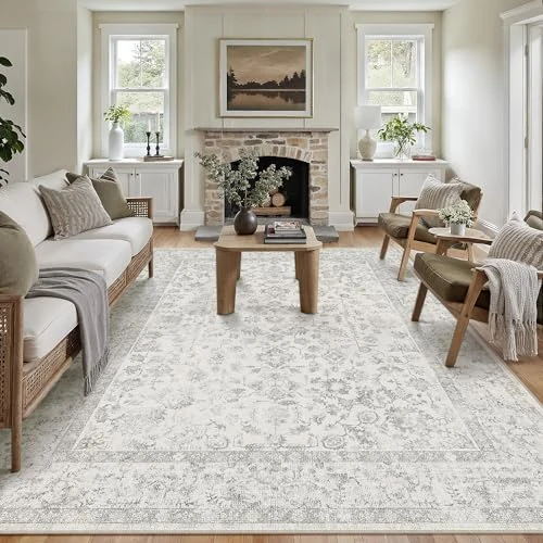 Offre limitée : PureCozy Tapis de Salon Gris 240x300cm Tapis de Chambre Lavable Antidérapant Grand Tapis Salon Chambre Enfant Salle de séjour Bureau Moquette Poil Court Doux Tapi de 159.99 € à 159.99 € (0.00% de remise)