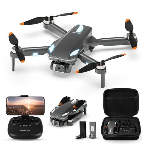 Offre limitee: Drone avec Camera 1080P, Quadcoptere Telecommande, Drone pour Enfants et Adultes, Moteur Sans Balais, Arrêt/Aterrissage à une Touche,2 Batteries, Jouets et Cadeaux pour Garçons et Filles (Black) de 89.99 EUR a 89.99 EUR (economie 0%)