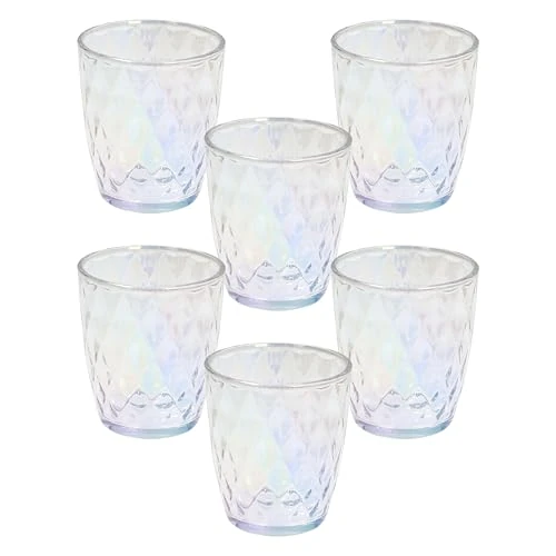 Tognana, Verpakking met 6 glazen Cc320 opaal, glas, transparant