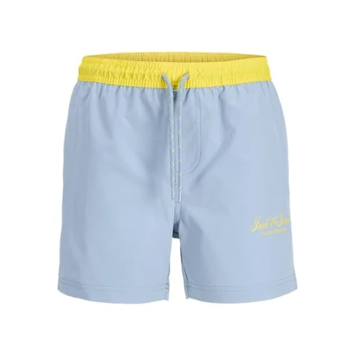 Offerta a tempo: Jack & Jones Jpstmaui Archive Swim Shorts Jnr, Mountain Spring, 8 Anni Uomo - 5% da 19.99 € a 18.99 €