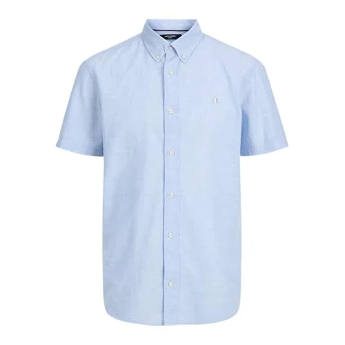 Offerta a tempo: Jack & Jones Jprblusummer Lin. Bl. Shield SS Shirt SN, Canal Olandese, M Uomo - 15% da 39.99 € a 33.99 €