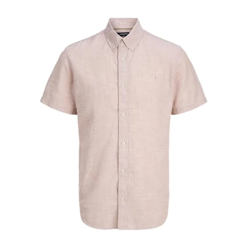 Offre limitée : Jack & Jones BL Jprblusummer Lin. par Exemple Shield SS T-Shirt Sn, Misty Rose, L Hommes de 39.99 € à 27.99 € (30% de remise)
