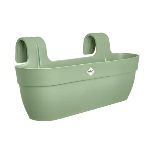 Oferta limitada: Elho Vibia Campana Easy Hanger XL 58 - Jardinera por Balcón Exterior - 100% Plástico Reciclado - L56 x B26.8 x H23.7 cm - Verde/Pistache Green de 16.99 EUR a 16.99 EUR (ahorro 0%)