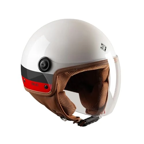 Offerta a tempo: A.C. Milan - Casco Bianco EL'JETTIN 6.0 Tucano Urbano, Devil, Prodotto Ufficiale, S - 18% da 99.00 € a 80.75 €