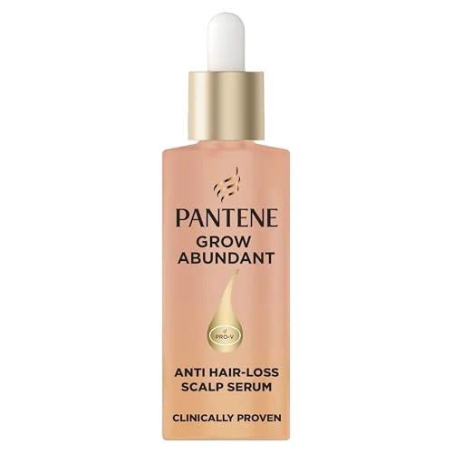 Pantene Grow Abundant Sérum Anticaída para el Cuero Cabelludo 60ml para un Cabello Más Grueso,Más Largo y Más Denso en 8 Semanas. Tratamiento Anticaída Cabello Mujer.Con 3000mg de ComplejoPro-Vitamina