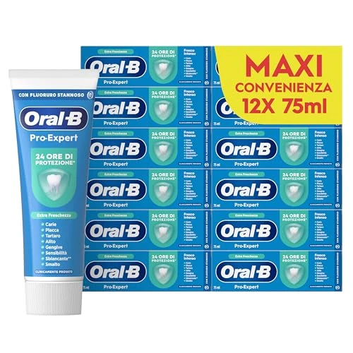 Oral-B Pasta do zębów Pro-Expert świeży oddech aromat miętowy zielony 12 x 75 ml