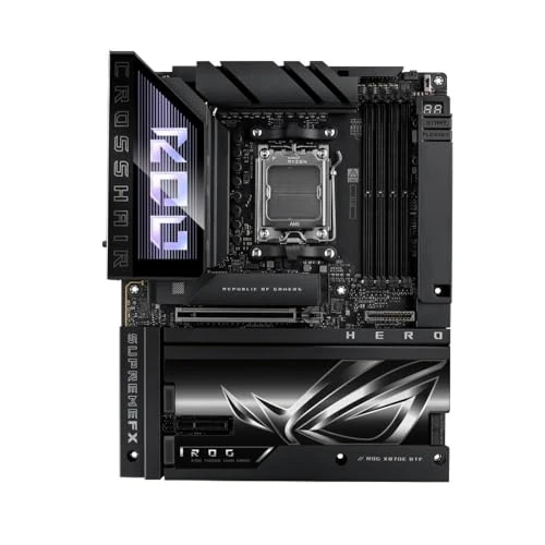 Offerta a tempo: ASUS ROG CROSSHAIR X870E HERO BTF AMD X870E Socket AM5 ATX (ROG CROSSHAIR X870E HERO BTF) - 29% da 910.00 € a 643.99 €
