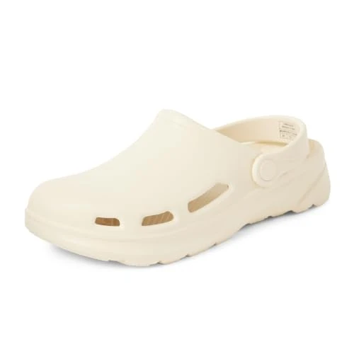 Oferta limitada: Amazon Essentials Zuecos de Jardín Ligeros Unisex adulto, Crudo, 48/49 EU de 16.94 € a 16.94 € (ahorro 0.00%)