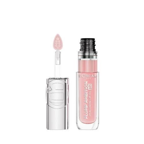 Oferta limitada: L'Oreal Paris, Aceite Labial Voluminizador Plump Ambition, Labios Suaves y Brillantes, Efecto Relleno y Color Personalizado, Hidratación 24H con Ácido Hialurónico, Tono 114 Rose, 5ml de 15.10 € a 11.00 € (ahorro 27%)