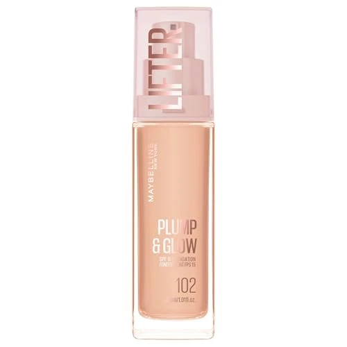 Lifter Plump&Glow podkład rozświetlający, 102, 30ml