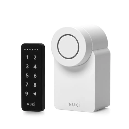 Oferta limitada: Nuki Smart Lock Go & Keypad (2025), sistema de puerta sin llave con Auto Unlock y entrada de código, control por aplicación, montaje sencillo, compatible con Alexa, Apple, Google de 238.00 EUR a 159.99 EUR (ahorro 33%)