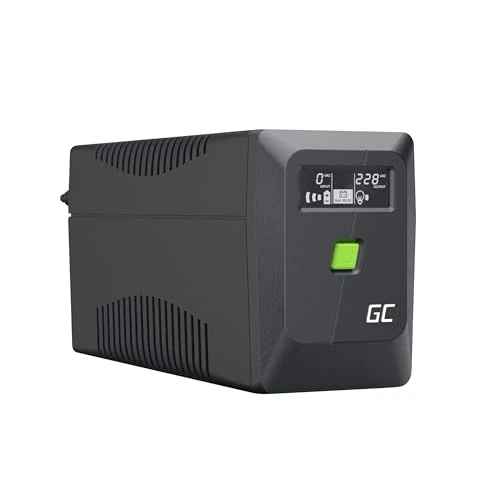 Limited-time offer: Greencell 650VA 360W PowerProof UPS with LCD Display - Current Protection for Devices, 12V/7Ah Battery, Surge Protection, Emergency Power Supply from 71.10 £ to 71.10 £ (save 0.00%)