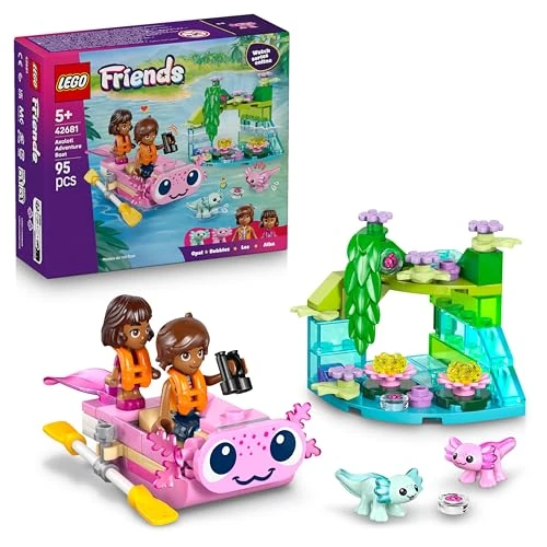 Limited-time offer: LEGO Friends Axolotl Adventure Boat 42681 from 8.99 £ to 8.99 £ (save 0.00%)