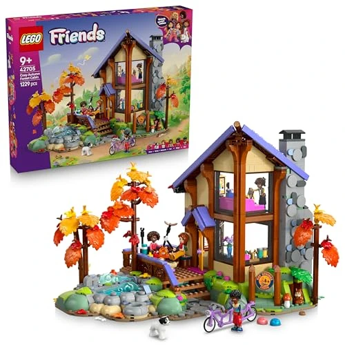 Limited-time offer: LEGO Friends Cosy Autumn Forest Cabin 42705 from 89.99 £ to 72.00 £ (save 20%)