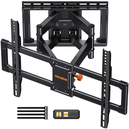 Oferta limitada: Soporte TV Pared con Movimiento Completo Perlegear, para TV de 42 a 85 Pulgadas y hasta 60 kg, con Brazos Articulados Dobles, Inclin sin Herram, Gir, Exten y Nivel, VESA Máx 600x400mm, Modelo PGLF8 de 58.99 EUR a 58.99 EUR (ahorro 0%)