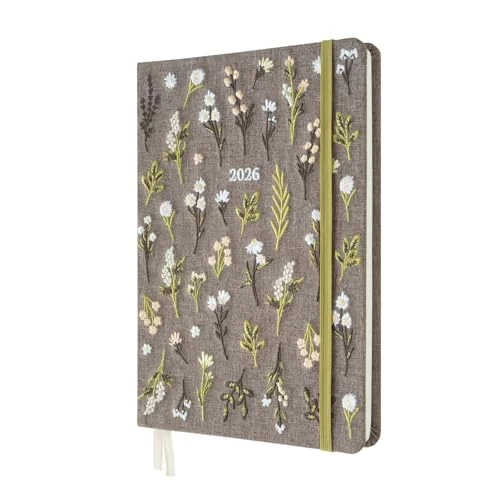 Limited offer: Kokonote 2026 Diary A5 Week To View - Cozy Bloom | A5 Weekly Planner 2026 With Bookmarks, January 2026 - December 2026 | Aesthetic Stationery Gifts For Women & For Men from 18.98 EUR to 17.08 EUR (save 10%)