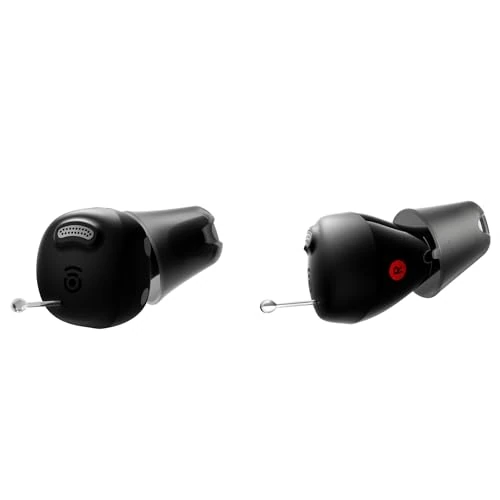 Offerta a tempo: Cearvol Nano Amplificatore del Suono per Anziani, Custodia di Ricarica con Controllo, 3 Modalità, 3 Programmi Sonori, Senza Fischi, Senza Bluetooth/App, Mezzanotte - 41% da 349.00 € a 207.00 €
