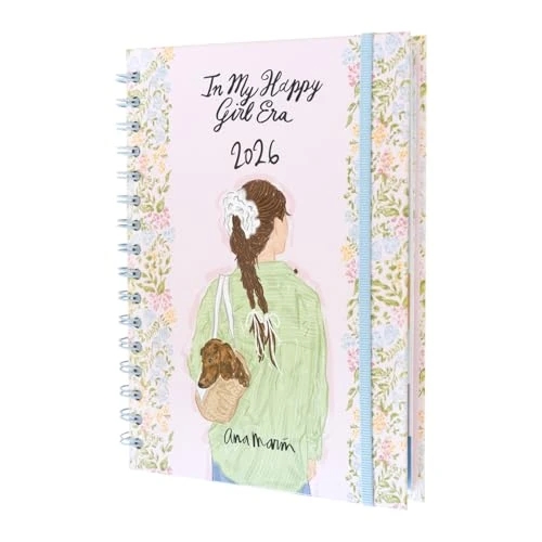 Oferta ograniczona: Grupo Erik 2026 Diary A5 Week To View - Ana Marin | A5 Weekly Planner 2026 With Diary Stickers, Pocket, Bookmarks, January 2026 - December 2026 | Spanish Gifts, Cute Planner z 67.65 EUR na 67.65 EUR (znizka 0%)