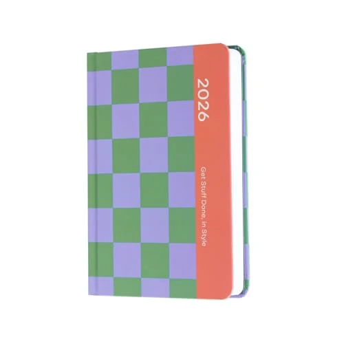 Limited-time offer: Grupo Erik A6 Diary 2026 Week To View - Get Stuff Done, In Style | Pocket Diary 2026 Week To View With Planner Stickers, Pocket, Bookmark, December 2025 - December 2026 | Cute Planner from 10.95 GBP to 7.44 GBP (save 32%)
