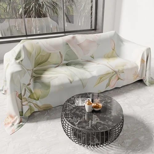 Offre limitée : PETTI Artigiani Italiani - Drap de Protection en Microfibre Multi-Usage Anti-Taches 400x270 cm, Housse de Canapé, Couvre Lit, Couverture de Canape, Floral 25 172, 100% Made in Italy de 43.70 € à 43.70 € (0.00% de remise)
