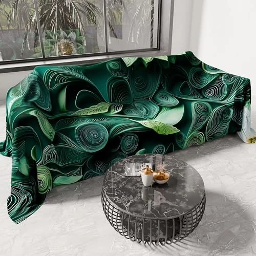 Offerta a tempo: PETTI Artigiani Italiani - Telo Arredo in Microfibra, Copritutto, Copridivano 500x270 cm, Fantasia Floreale 05 22 | Telo Protettivo Lavabile, Copriletto e Copritavolo Multiuso per Divani - 59% da 69.90 € a 29.00 €