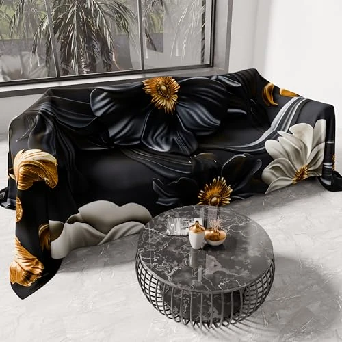 Offerta a tempo: PETTI Artigiani Italiani - Telo Arredo in Microfibra, Copritutto, Copridivano 360x270 cm, Fantasia Floreale 05 6 | Telo Protettivo Lavabile, Copriletto e Copritavolo Multiuso per Divani - 24% da 49.90 € a 37.99 €