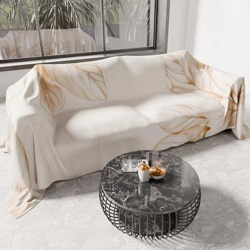 Offerta a tempo: PETTI Artigiani Italiani - Telo Arredo in Microfibra, Copritutto, Copridivano 500x270 cm, Fantasia Floreale 25 150 | Telo Protettivo Lavabile, Copriletto e Copritavolo Multiuso per Divani - 47% da 69.90 € a 36.74 €