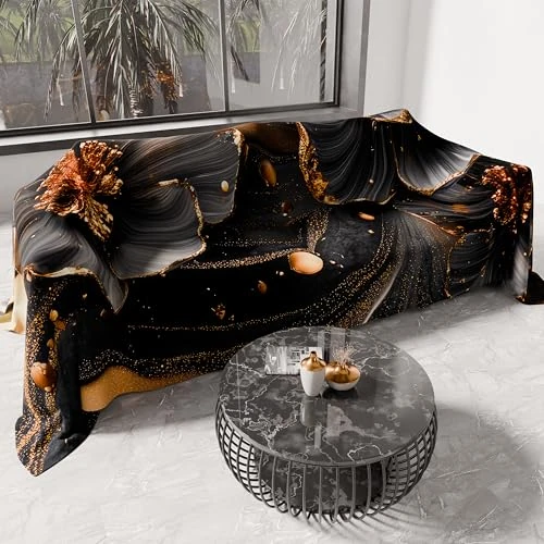 Offre limitée : PETTI Artigiani Italiani - Drap de Protection en Microfibre Multi-Usage Anti-Taches 400x270 cm, Housse de Canapé, Couvre Lit, Couverture de Canape, Floral 06 22, 100% Made in Italy de 59.90 € à 41.32 € (31% de remise)