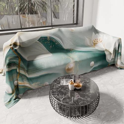 Offerta a tempo: PETTI Artigiani Italiani - Telo Arredo in Microfibra, Copritutto, Copridivano 500x270 cm, Fantasia Floreale 06 14 | Telo Protettivo Lavabile, Copriletto e Copritavolo Multiuso per Divani - 24% da 69.90 € a 53.13 €