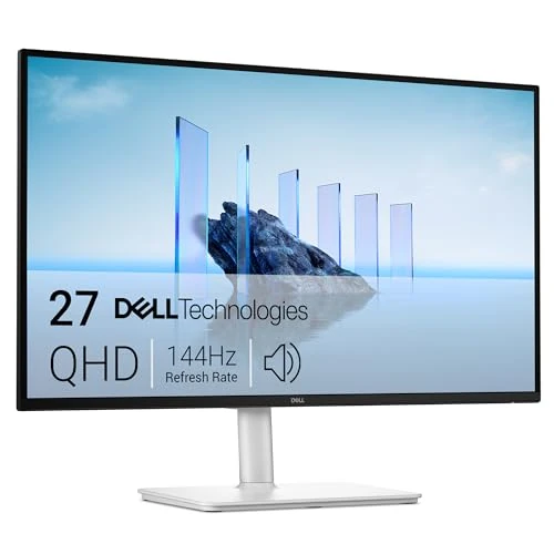 Dell 27 Plus USB-C Monitor - S2725DC, QHD (2560x1440), 144Hz, IPS, 1ms MPRT, AMD FreeSync, 99% sRGB, Hoogteverstelling, Ingebouwde Luidsprekers, 2 USB-C, DisplayPort, HDMI, 2 USB-A, 3 Jaar Garantie