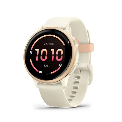 Limitiertes Angebot: Garmin vívoactive 6 42mm (Amazon Exclusive) - Fitness-Smartwatch, 1,2"-AMOLED-Touchdisplay, bis zu 11 Tage Akkulaufzeit, 80+ Sport-Apps, Trainingsoptionen, Gesundheitsfunktionen, Smart Notifications von 329.99 EUR auf 319.99 EUR (Spare 3%)