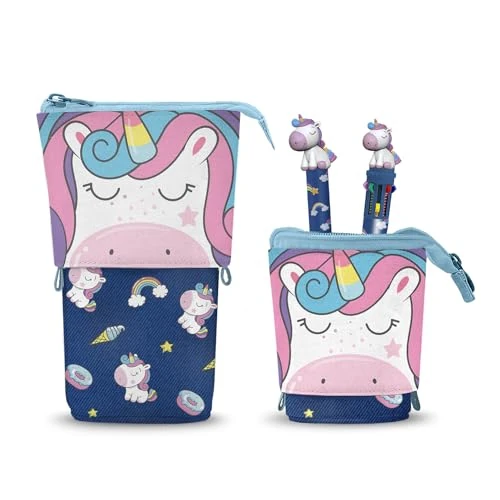 Offre limitée : Oh My Pop Sweety-Trousse Cute + Stylo 10 Couleurs + Stylo Gel Effaçable, Multicolore, 11,5 x 17 cm de 22.72 € à 22.72 € (0.00% de remise)