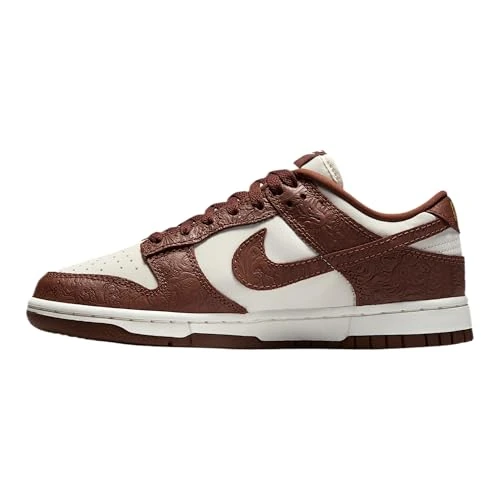 Nike Dunk Low Vrijetijdsschoenen voor dames Sail/Fauna Brown/Sail/Metallic 36.5