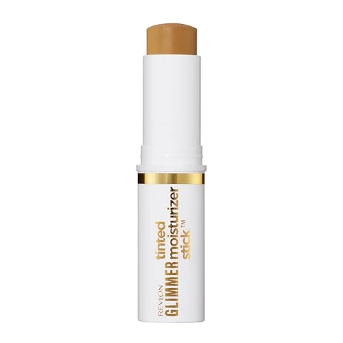 Offerta a tempo: Revlon Glimmer Tinted Moisturizer Stick Viso, Fondotinta Idratante, Illuminante, Levigante, per una Pelle Luminosa, 150 Medium Deep Cool, 8.9g - 38% da 19.90 € a 12.28 €