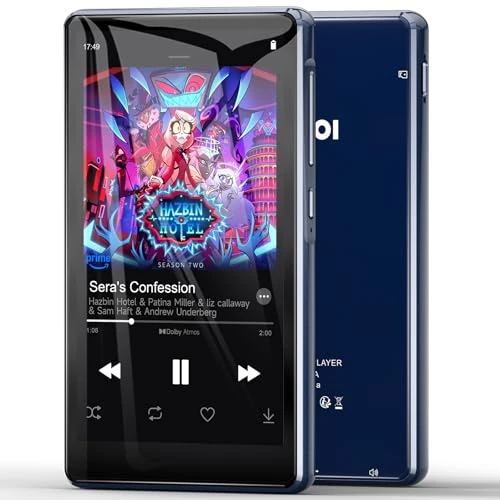 Offerta a tempo: Lettore MP3 163GB Spotify con WiFi Bluetooth, Touchscreen da 4,5 pollici, Lettore MP4 Android 13, Compatibile con Audible, Radio FM, Amazon Music, Deezer, Pandora, Play Store - 0.00% da 69.99 € a 69.99 €