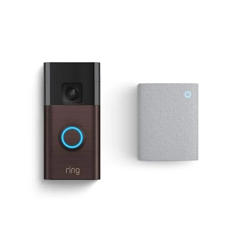 Oferta limitada: Ring Videotimbre con batería (Battery Video Doorbell) + Chime (3.ª gen.) | Timbre inalámbrico con cámara de seguridad | Vídeo cuerpo entero, fácil instalación | Prueba gratuita de 30 días Ring Home de 134.98 € a 49.99 € (ahorro 63%)