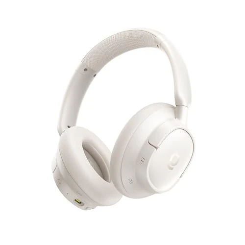 Offerta a tempo: Baseus EH10 NC - Cuffie Bluetooth con isolamento acustico ibrido da -45 dB, con audio Hi-Res e LDAC e microfono da 5 Ki, 80 ore di autonomia, Bluetooth 6.0, luce bianca stellata - 5% da 29.99 € a 28.49 €