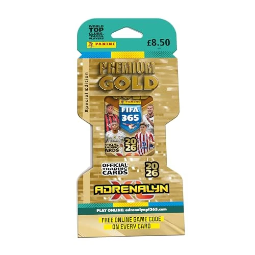 Panini FIFA 365 Adrenalyn XL Trading Cards - Premium Gold Multiset