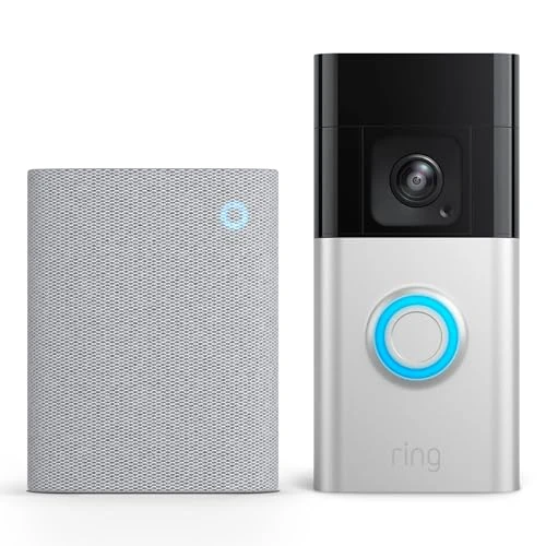 Offerta a tempo: Ring Videocitofono Pro a batteria (Battery Video Doorbell Pro) + Chime (3ª gen.) | campanello con telecamera senza fili | Rilevazione di movimento 3D | Prova gratuita di 30 giorni di Ring Home - 57% da 234.98 € a 99.99 €