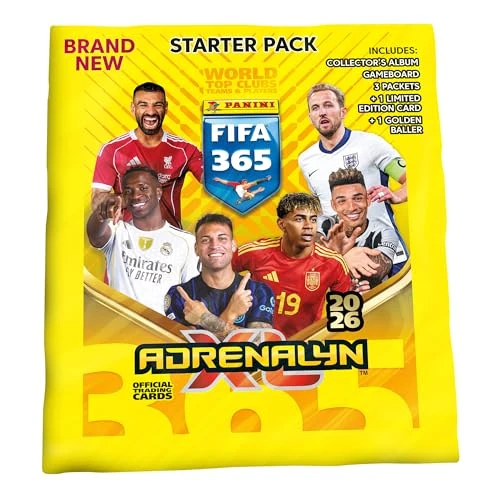 Panini FIFA 365 Adrenalyn XL Sammelkarten - Starter Pack