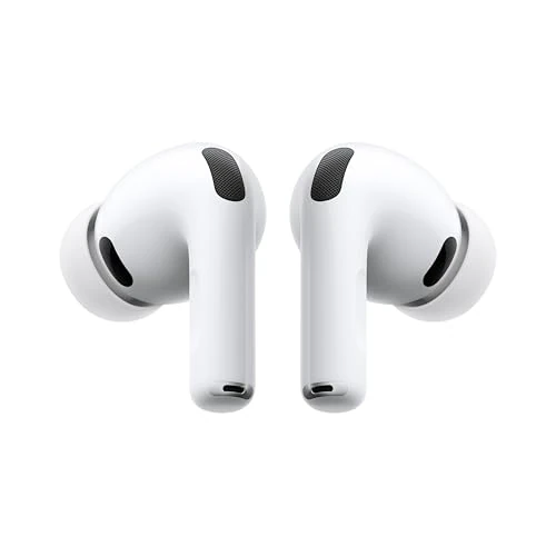 Begrenztes Angebot: Apple AirPods Pro 3 Kabellose In‑Ear Kopfhörer, Aktive Geräuschunterdrückung, Herzfrequenzmessung, Hörgerätefunktion, Bluetooth Kopfhörer, 3D Audio, Hi‑Fi Sound, Laden über USB‑C von 248.96 EUR auf 239.00 EUR (Rabatt 4%)
